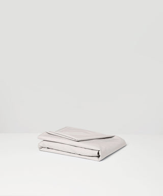 Sand Tencel Cotton Percale Fitted Sheet