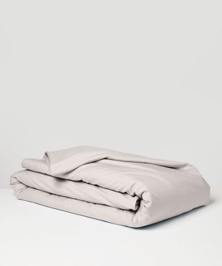 Sand Tencel Cotton Percale Duvet Cover