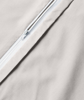Sand Tencel Cotton Percale Duvet Cover