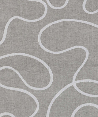 Couverture en coton lignes olive